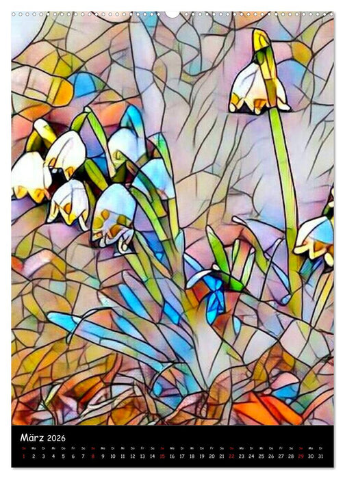 Digitale Formationen (CALVENDO Wandkalender 2026)