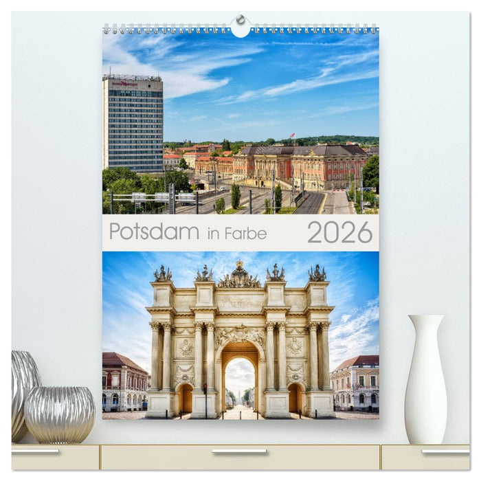 Potsdam in Farbe (CALVENDO Premium Wandkalender 2026)