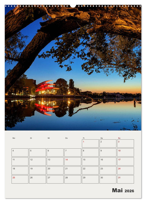 Potsdam in Farbe (CALVENDO Premium Wandkalender 2026)