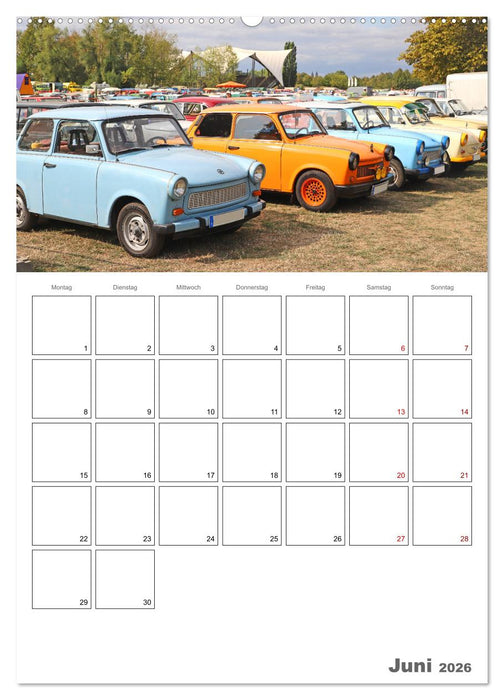 Ost-Oldtimer in Magdeburg (CALVENDO Premium Wandkalender 2026)