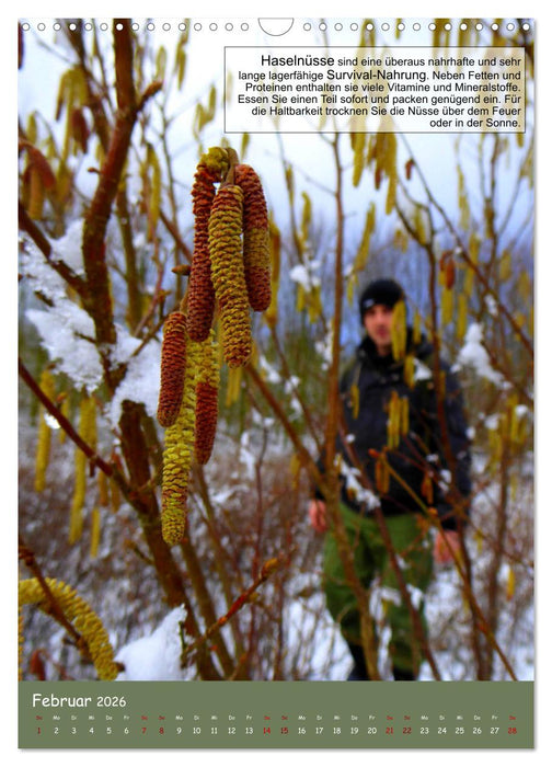 Der Survival-Kalender (CALVENDO Wandkalender 2026)