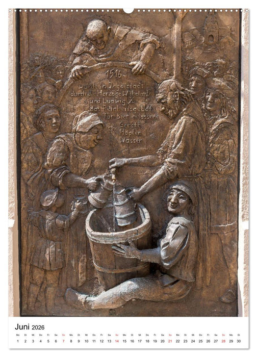 Ingolstadt - Altstadt - unbekannte Ansichten (CALVENDO Wandkalender 2026)