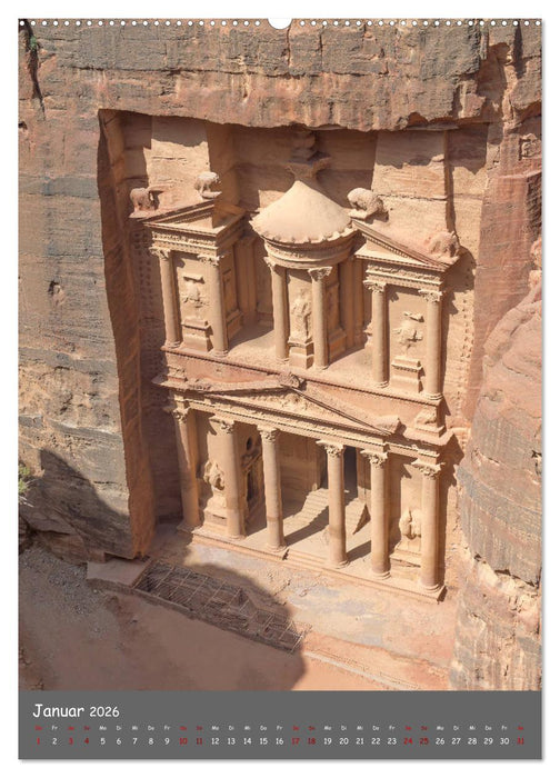 Schönheit Petra (CALVENDO Premium Wandkalender 2026)
