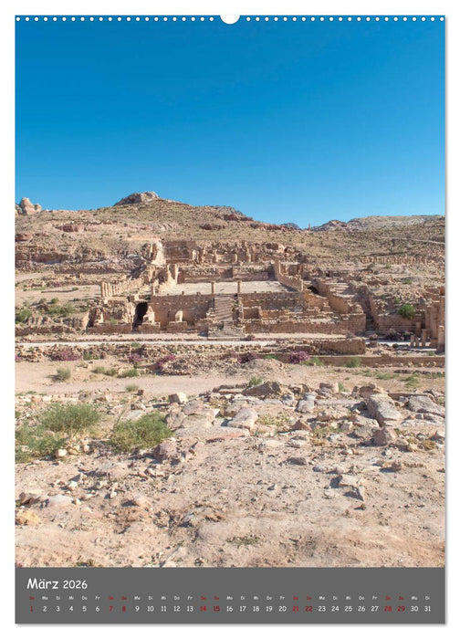 Schönheit Petra (CALVENDO Premium Wandkalender 2026)