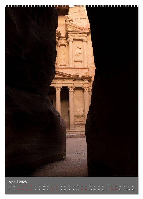 Schönheit Petra (CALVENDO Premium Wandkalender 2026)