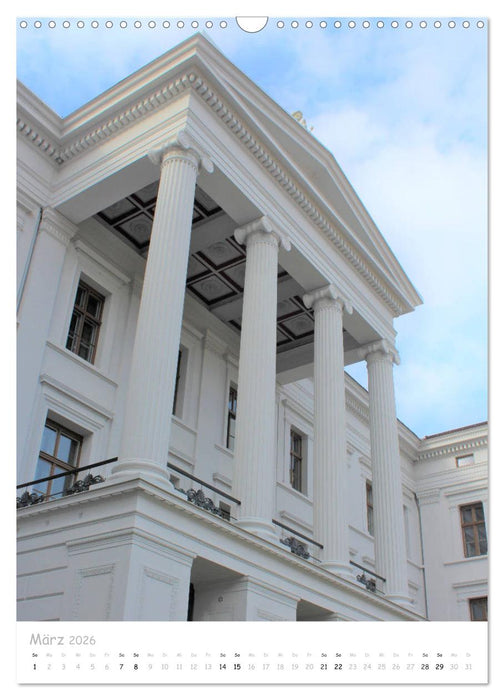 Ein Tag durch Schwerin (CALVENDO Wandkalender 2026)