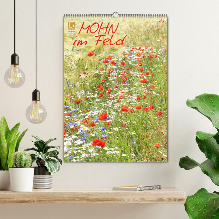 Mohn im Feld (CALVENDO Wandkalender 2026)