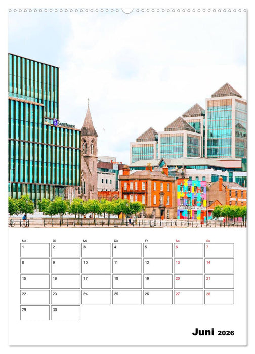 Dublin - faszinierende irische Hauptstadt (CALVENDO Wandkalender 2026)