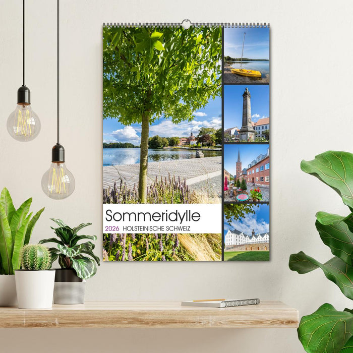 HOLSTEINISCHE SCHWEIZ Sommeridylle (CALVENDO Wandkalender 2026)