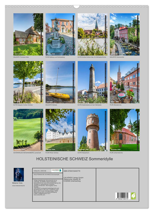 HOLSTEINISCHE SCHWEIZ Sommeridylle (CALVENDO Wandkalender 2026)