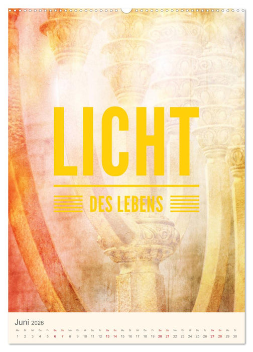 Namen von Jesus (CALVENDO Premium Wandkalender 2026)