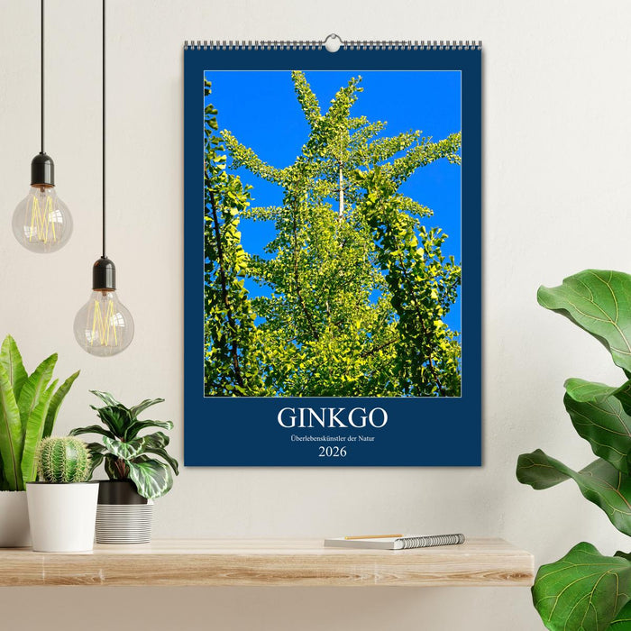 Ginkgo (CALVENDO Wandkalender 2026)