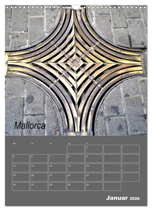 Faszination Kanaldeckel (CALVENDO Wandkalender 2026)