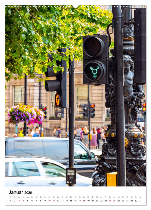 London, mal anders (CALVENDO Premium Wandkalender 2026)
