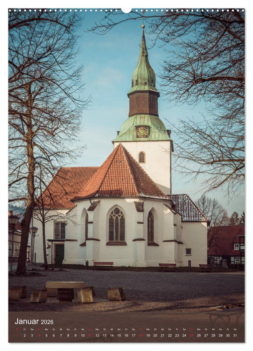 Historisches Bad Essen (CALVENDO Premium Wandkalender 2026)