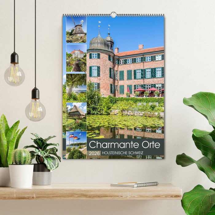 HOLSTEINISCHE SCHWEIZ Charmante Orte (CALVENDO Wandkalender 2026)