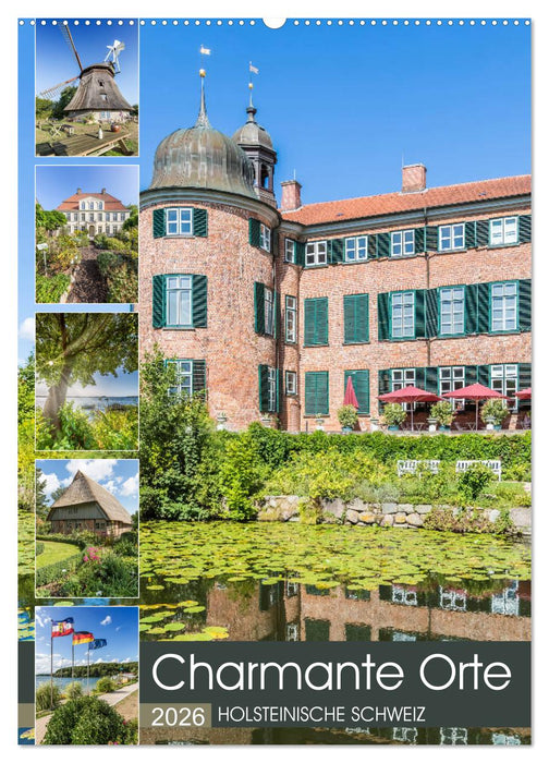 HOLSTEINISCHE SCHWEIZ Charmante Orte (CALVENDO Wandkalender 2026)