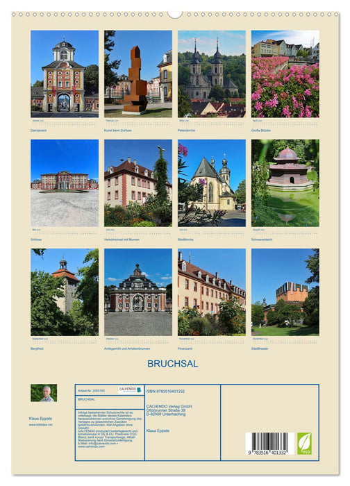 BRUCHSAL (CALVENDO Premium Wandkalender 2026)