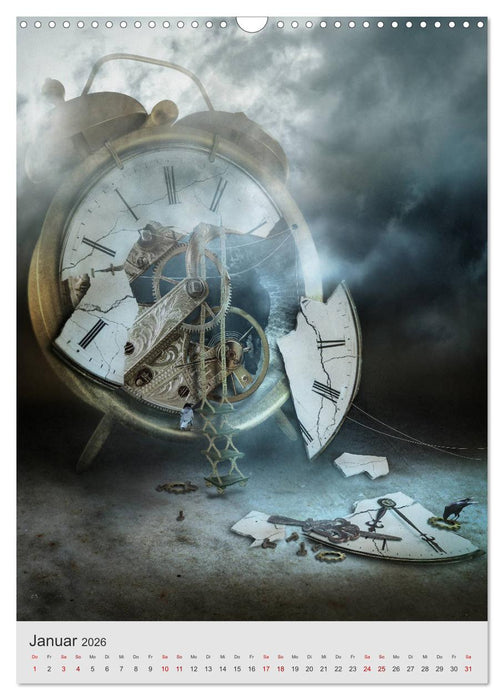 Zwischenzeitlich im Reich der Fantasie (CALVENDO Wandkalender 2026)