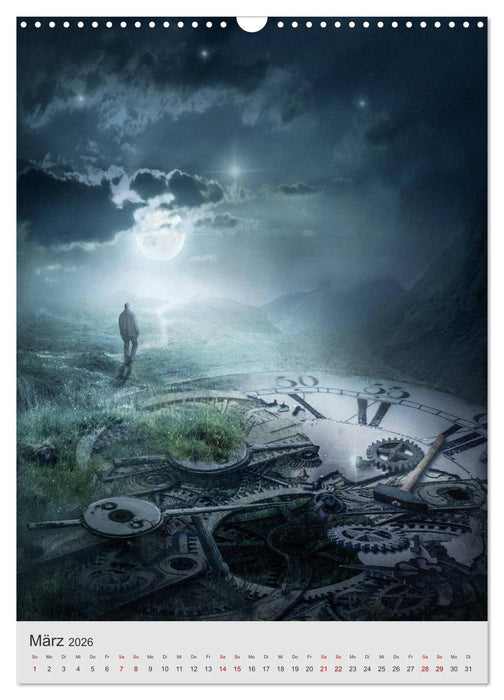 Zwischenzeitlich im Reich der Fantasie (CALVENDO Wandkalender 2026)