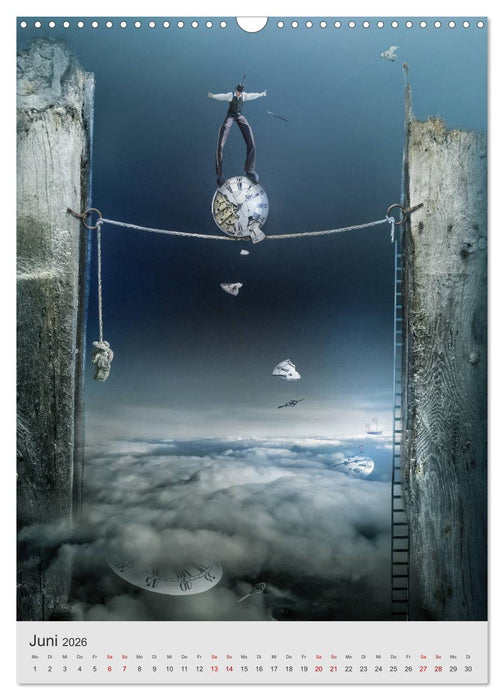 Zwischenzeitlich im Reich der Fantasie (CALVENDO Wandkalender 2026)