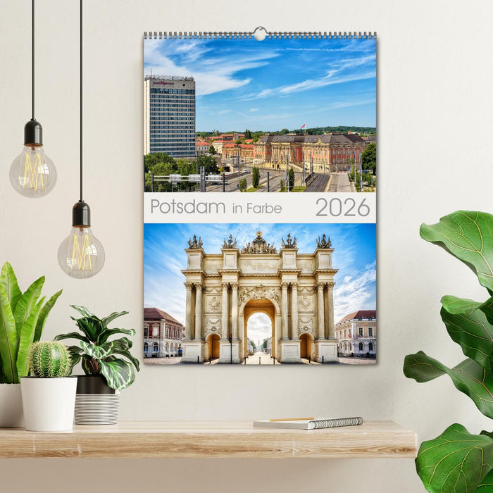 Potsdam in Farbe (CALVENDO Wandkalender 2026)