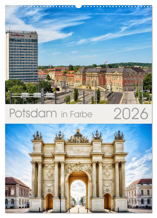 Potsdam in Farbe (CALVENDO Wandkalender 2026)