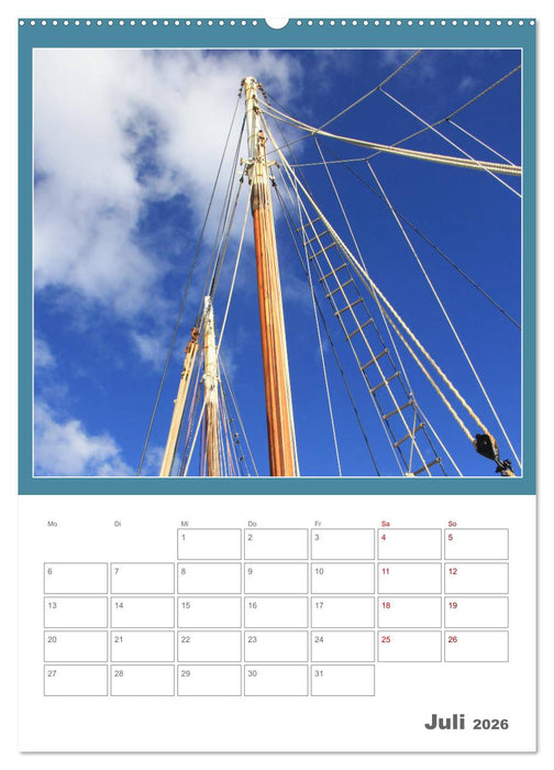 Pur maritim (CALVENDO Premium Wandkalender 2026)