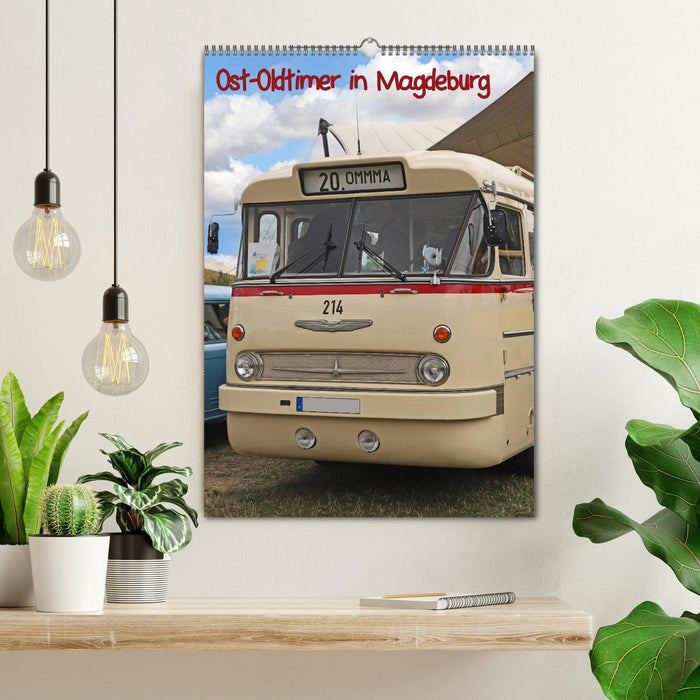 Ost-Oldtimer in Magdeburg (CALVENDO Wandkalender 2026)