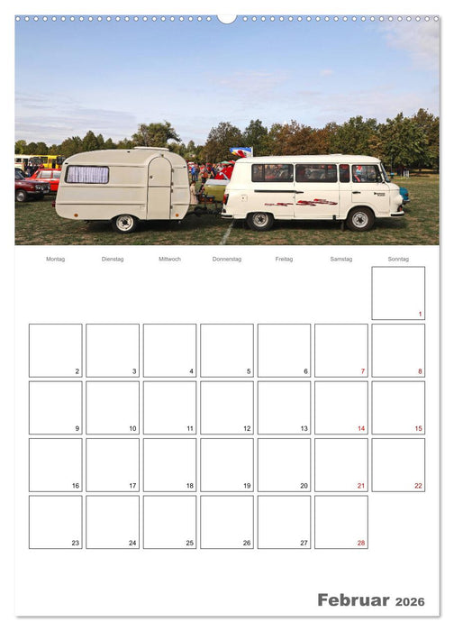 Ost-Oldtimer in Magdeburg (CALVENDO Wandkalender 2026)