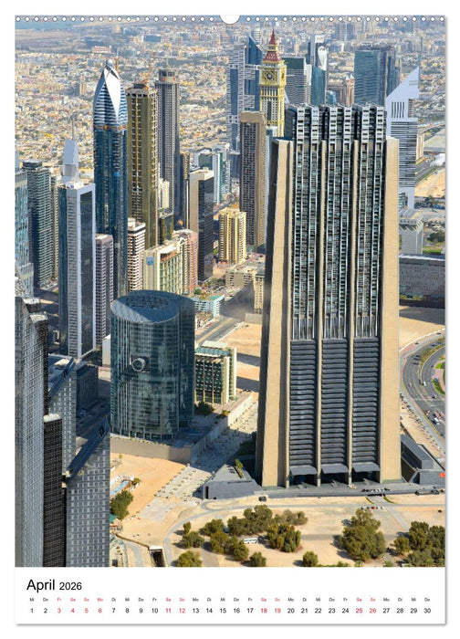 Dubai - faszinierende Highlights (CALVENDO Premium Wandkalender 2026)