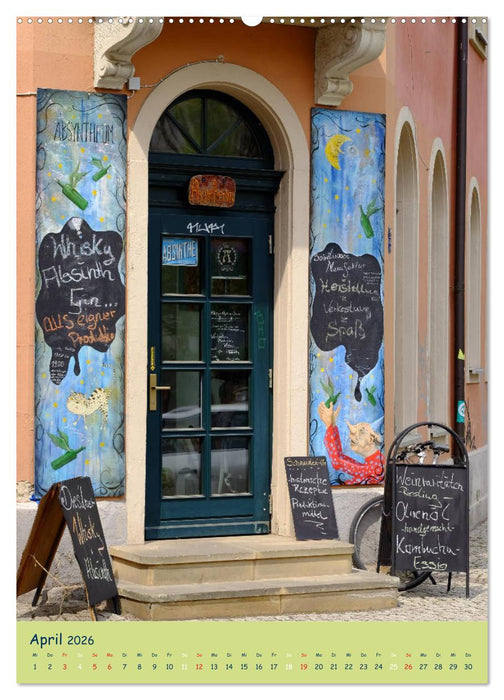 Dresdner Szenenviertel Neustadt (CALVENDO Premium Wandkalender 2026)