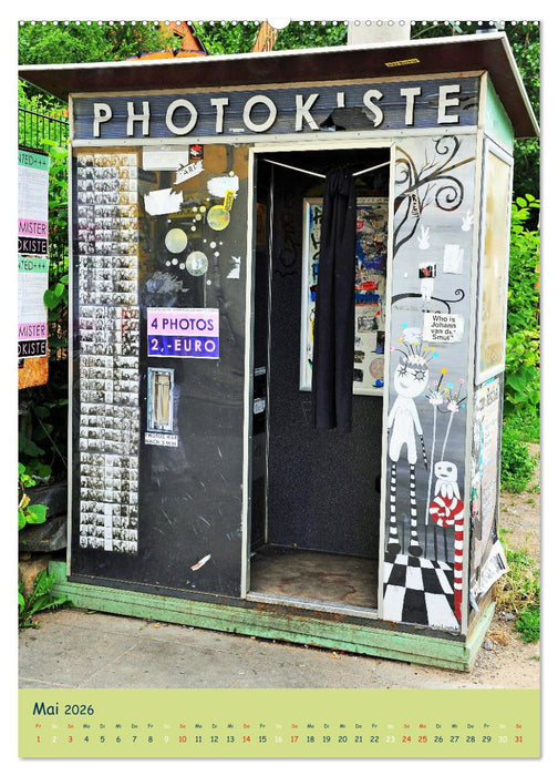 Dresdner Szenenviertel Neustadt (CALVENDO Premium Wandkalender 2026)