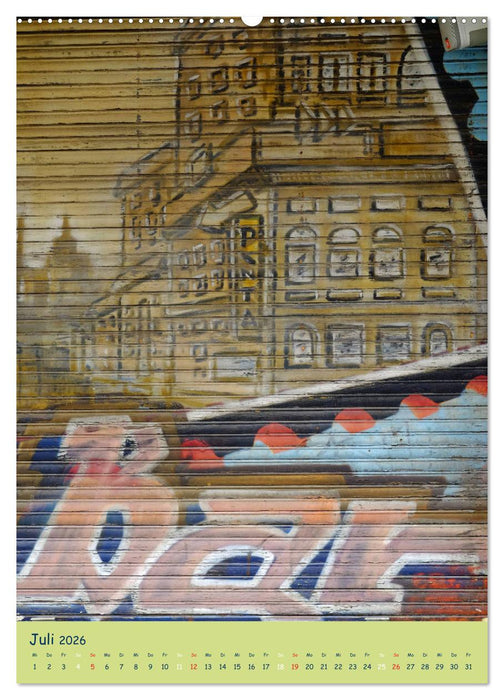 Dresdner Szenenviertel Neustadt (CALVENDO Premium Wandkalender 2026)