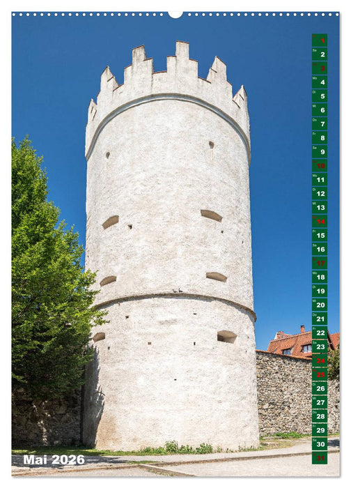 Ravensburg, Stadt der Türme (CALVENDO Wandkalender 2026)