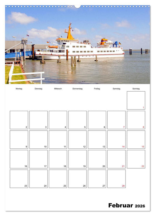 Langeoog - eine Trauminsel (CALVENDO Premium Wandkalender 2026)