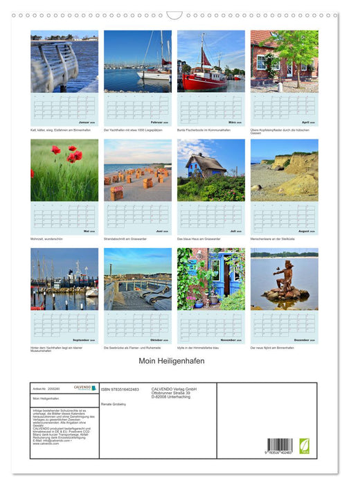 Moin Heiligenhafen (CALVENDO Wandkalender 2026)