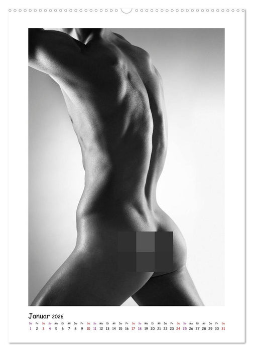 Hinterteile von knackigen Männern (CALVENDO Premium Wandkalender 2026)