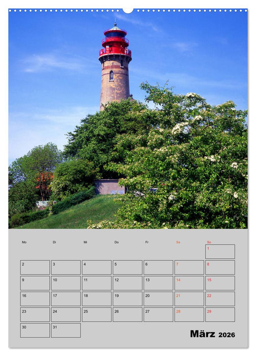 Attraktive Leuchttürme (CALVENDO Premium Wandkalender 2026)
