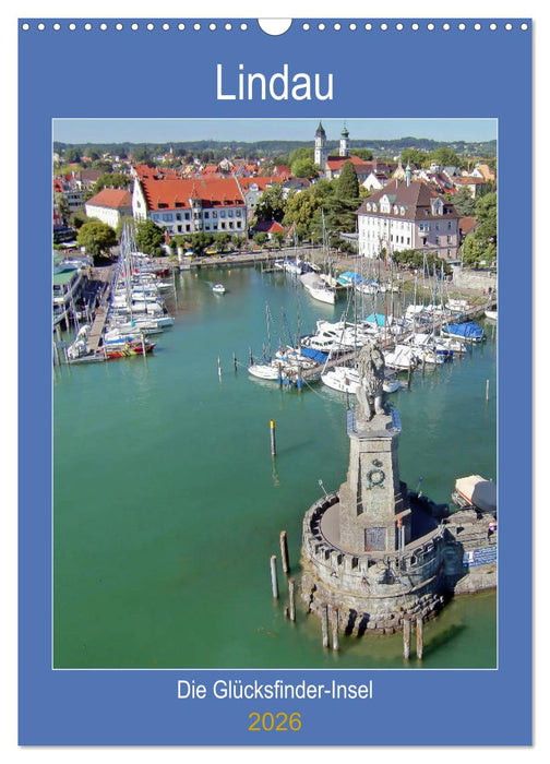 Lindau. Die Glücksfinder-Insel (CALVENDO Wandkalender 2026)