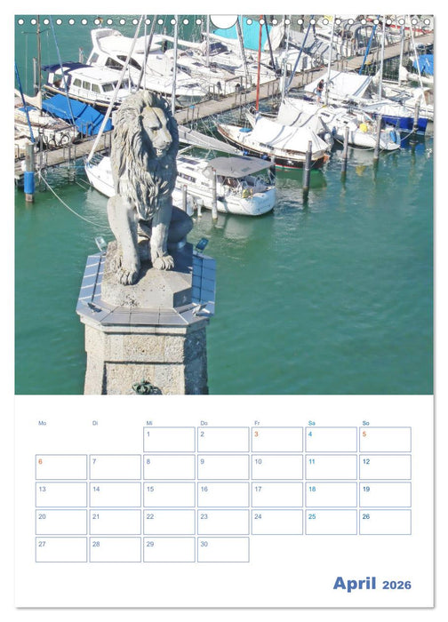 Lindau. Die Glücksfinder-Insel (CALVENDO Wandkalender 2026)
