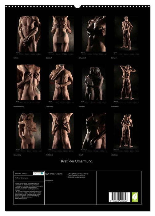 Kraft der Umarmung (CALVENDO Premium Wandkalender 2026)