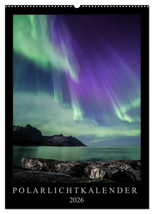 Polarlichtkalender (CALVENDO Wandkalender 2026)