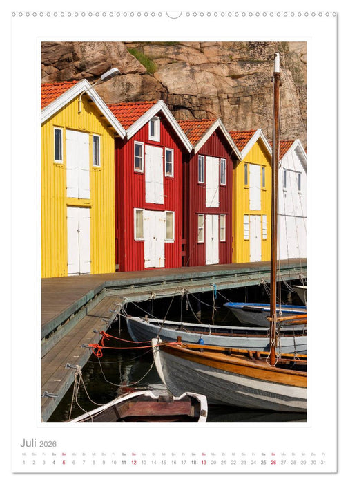 Bohuslän - über Stadt und Land (CALVENDO Premium Wandkalender 2026)