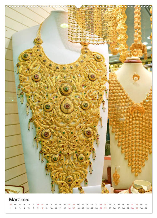 Dubai - faszinierende Highlights (CALVENDO Wandkalender 2026)