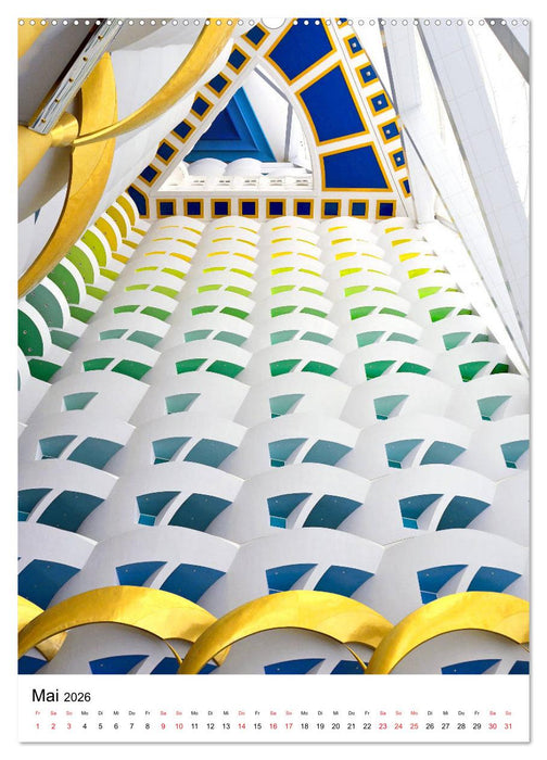 Dubai - faszinierende Highlights (CALVENDO Wandkalender 2026)