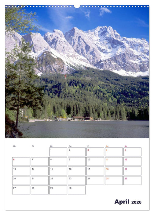Schönes Land Bayern (CALVENDO Wandkalender 2026)