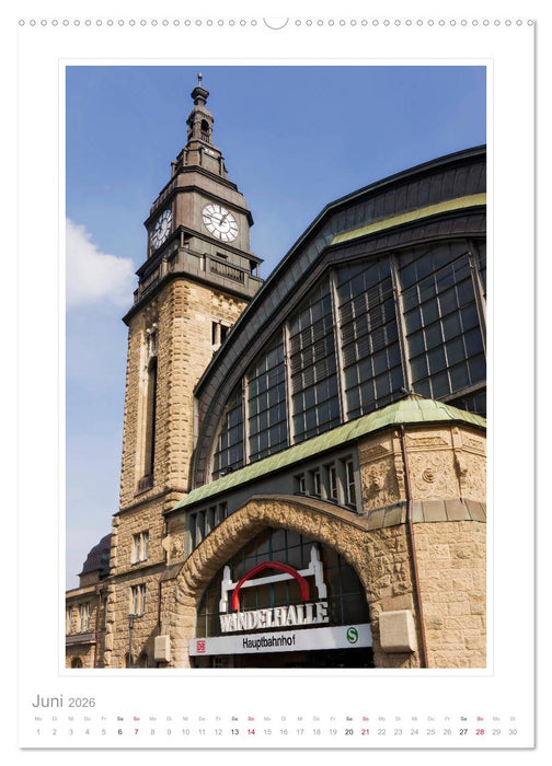 Hamburg - Impressionen einer Stadt (CALVENDO Premium Wandkalender 2026)