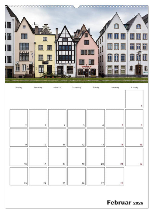 KÖLN - Pure Lebenslust (CALVENDO Premium Wandkalender 2026)