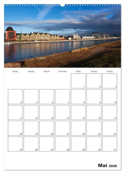 KÖLN - Pure Lebenslust (CALVENDO Premium Wandkalender 2026)